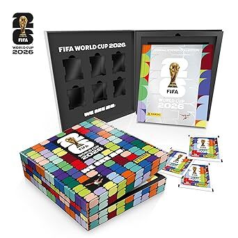 Box Caixa Super Premium C/ 1 Álbum + 50 Envelopes