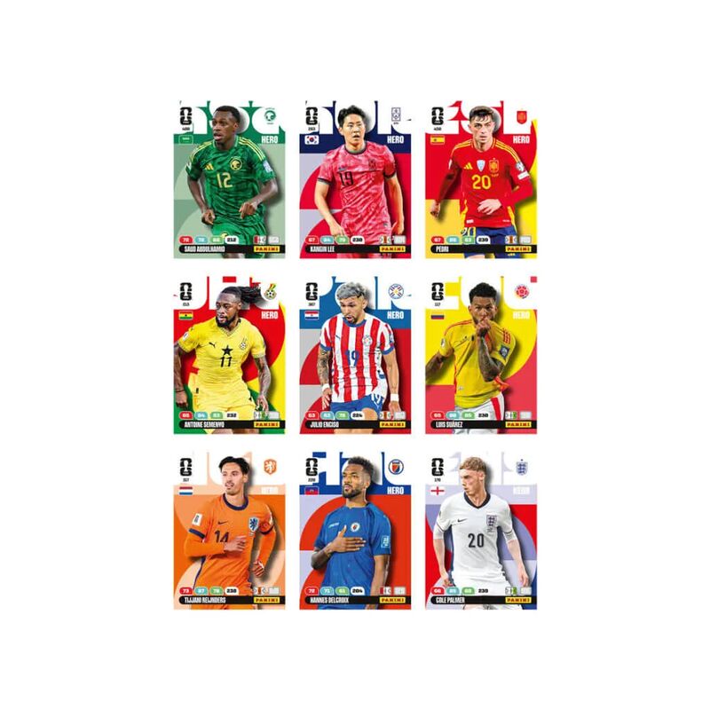 Adrenalyn XL™ - Kit com 9 Cards Hero